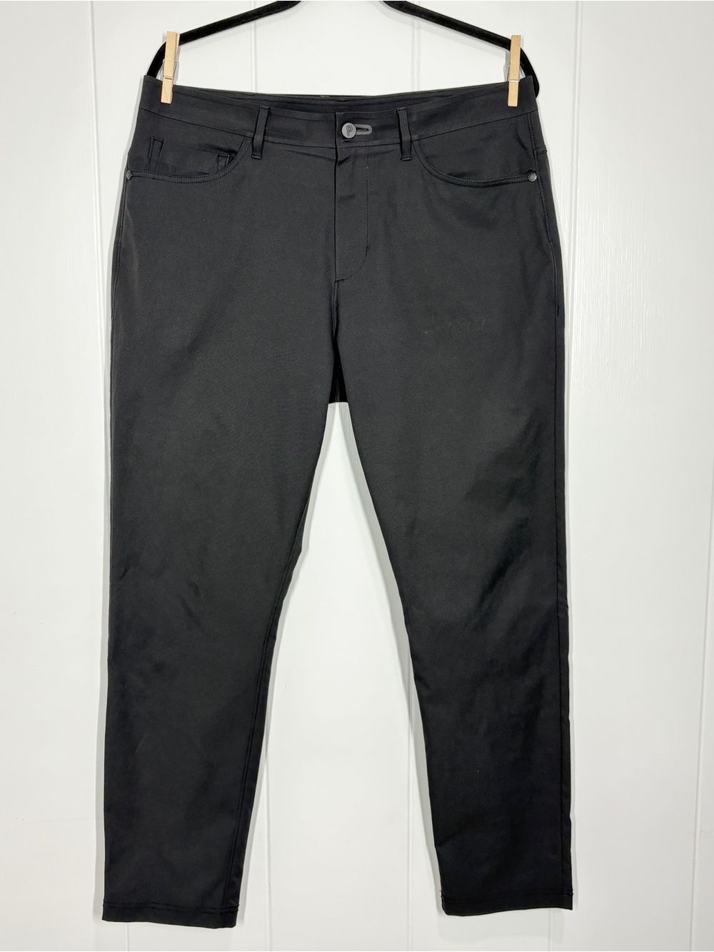 Public Rec Men’s Workday 2.0 Dealmaker Tapered Tech Pants Size 32 Black